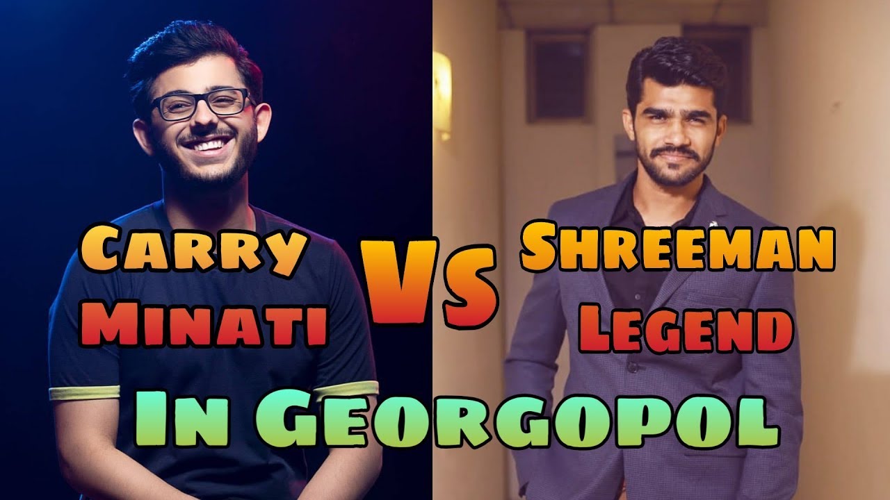 CarryMinati Vs ShreeMan LegenD In Georgopol | #ShreeManLegenD #ShaktimaanGaming