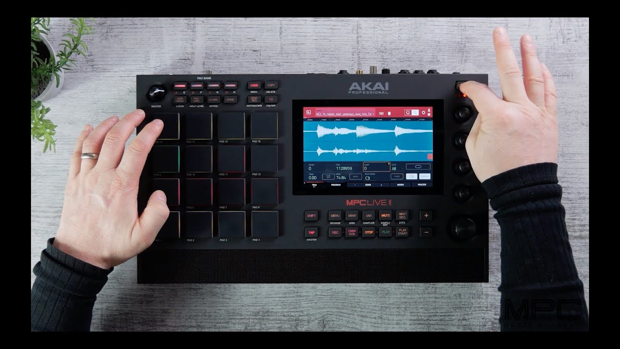 MPC Live II | Нарезка сэмплов