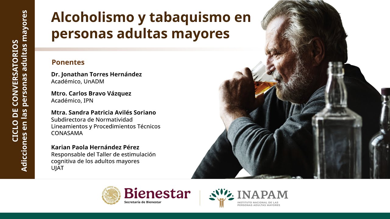 Alcoholismo y tabaquismo en personas adultas mayores