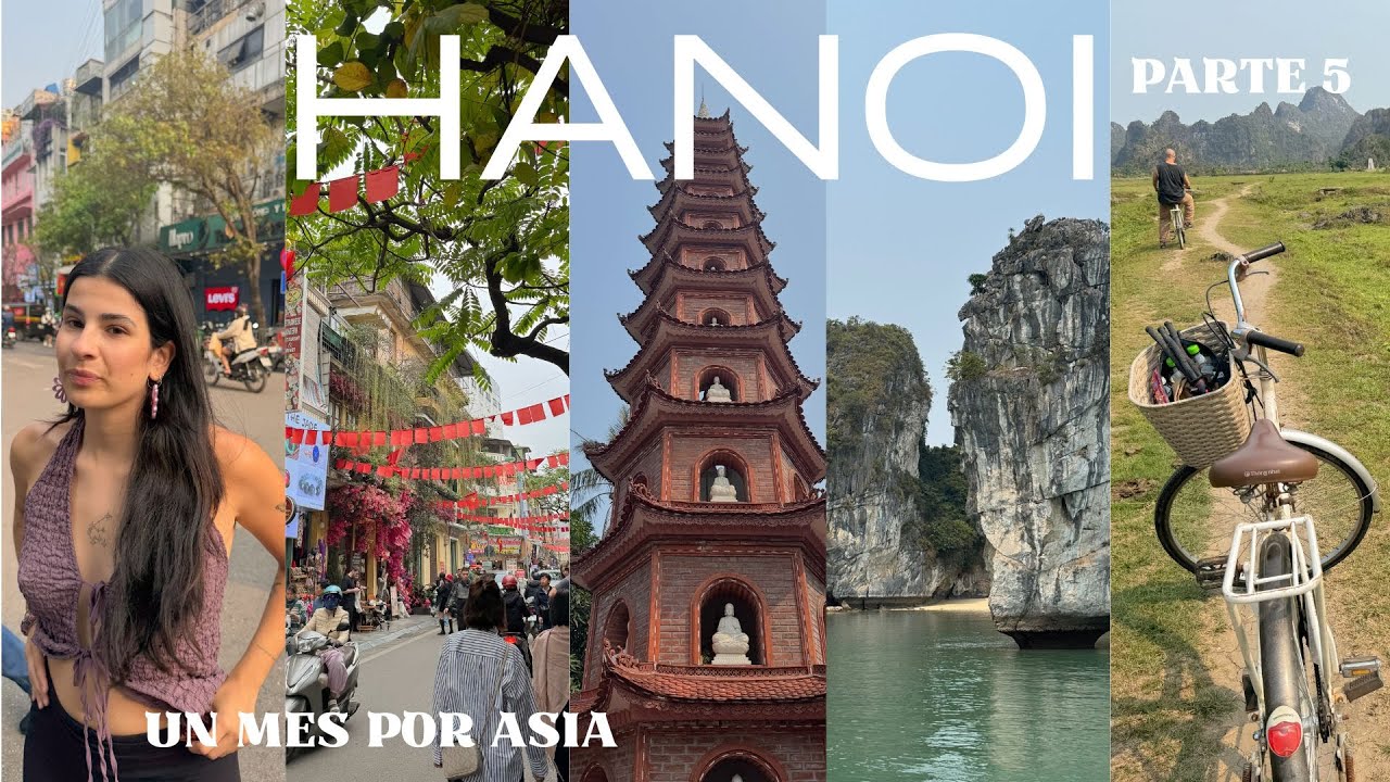 vlog/ ¡3 días en Hanoi! 🧧 compras, cafés y bici.