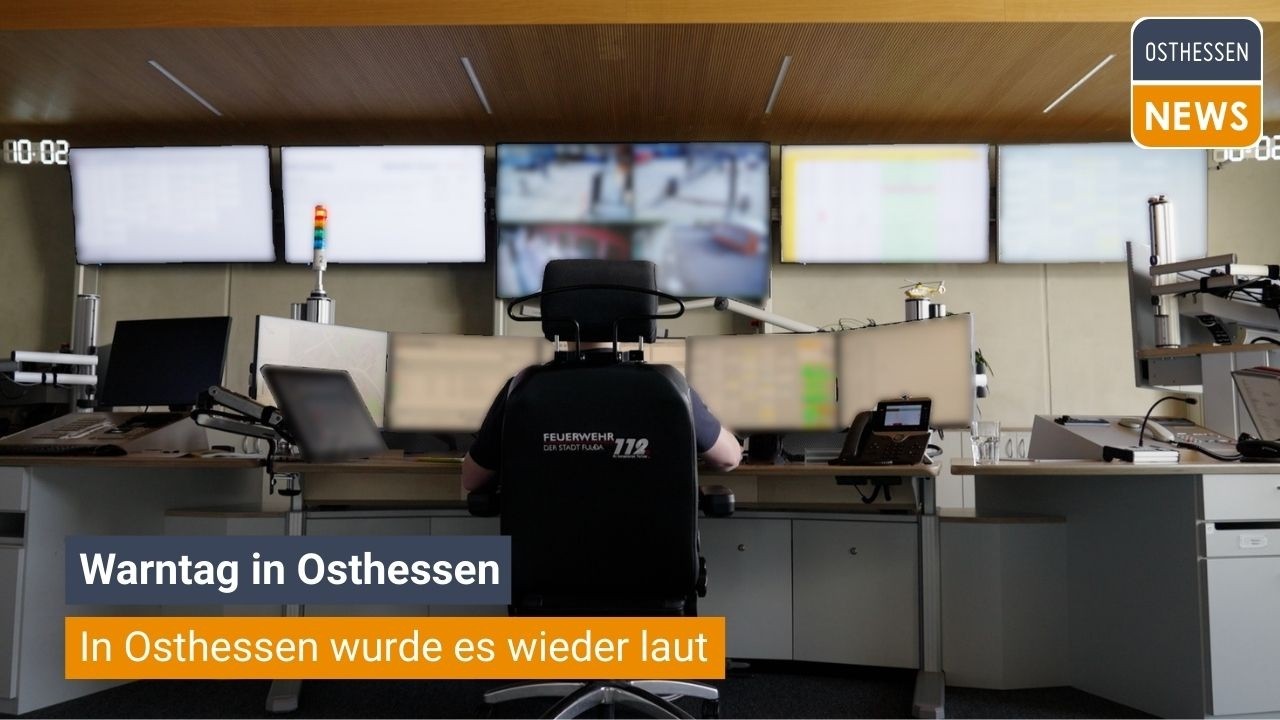 FULDA: Warntag in Osthessen