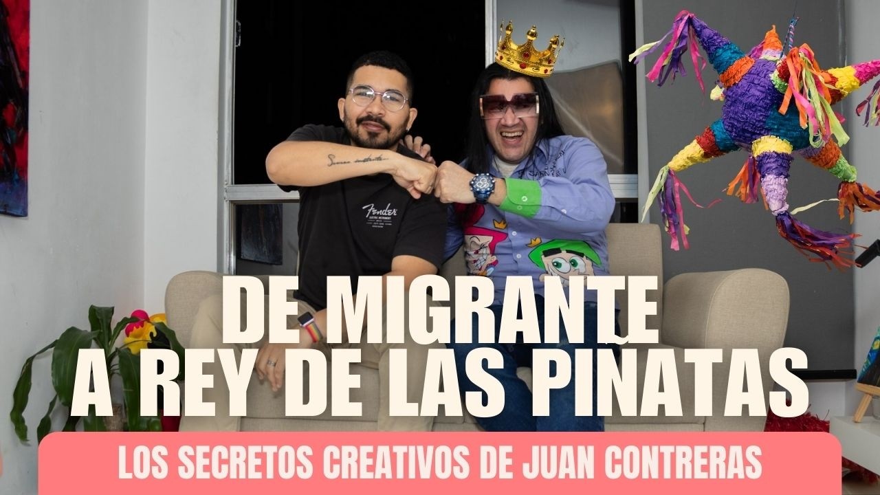 De migrante venezolano a trabajar con Andrea Valdiri y Epa Colombia /Detrás del Rey de las Piñatas