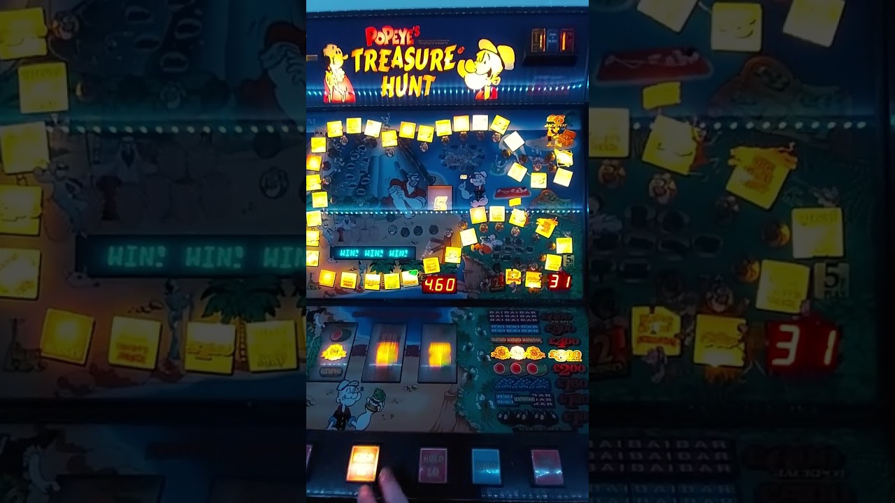 popeye treasure hunt fruit machine