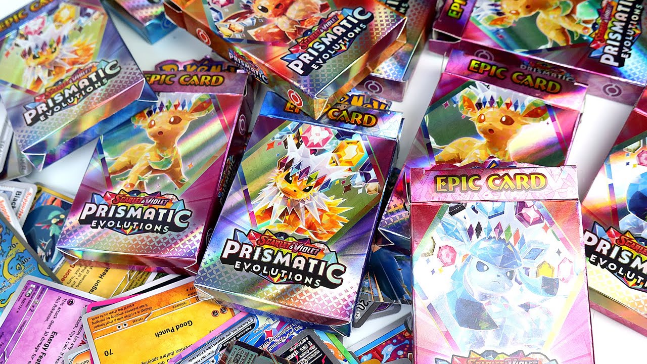 Opening 10 Pokémon Card Boxes! 🔥 Scarlet & Violet – Prismatic Evolutions