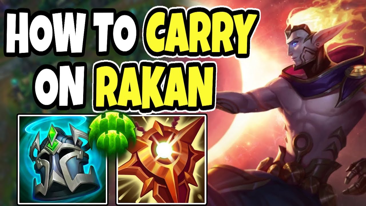 Challenger Rakan shows you how to carry games - support commentary