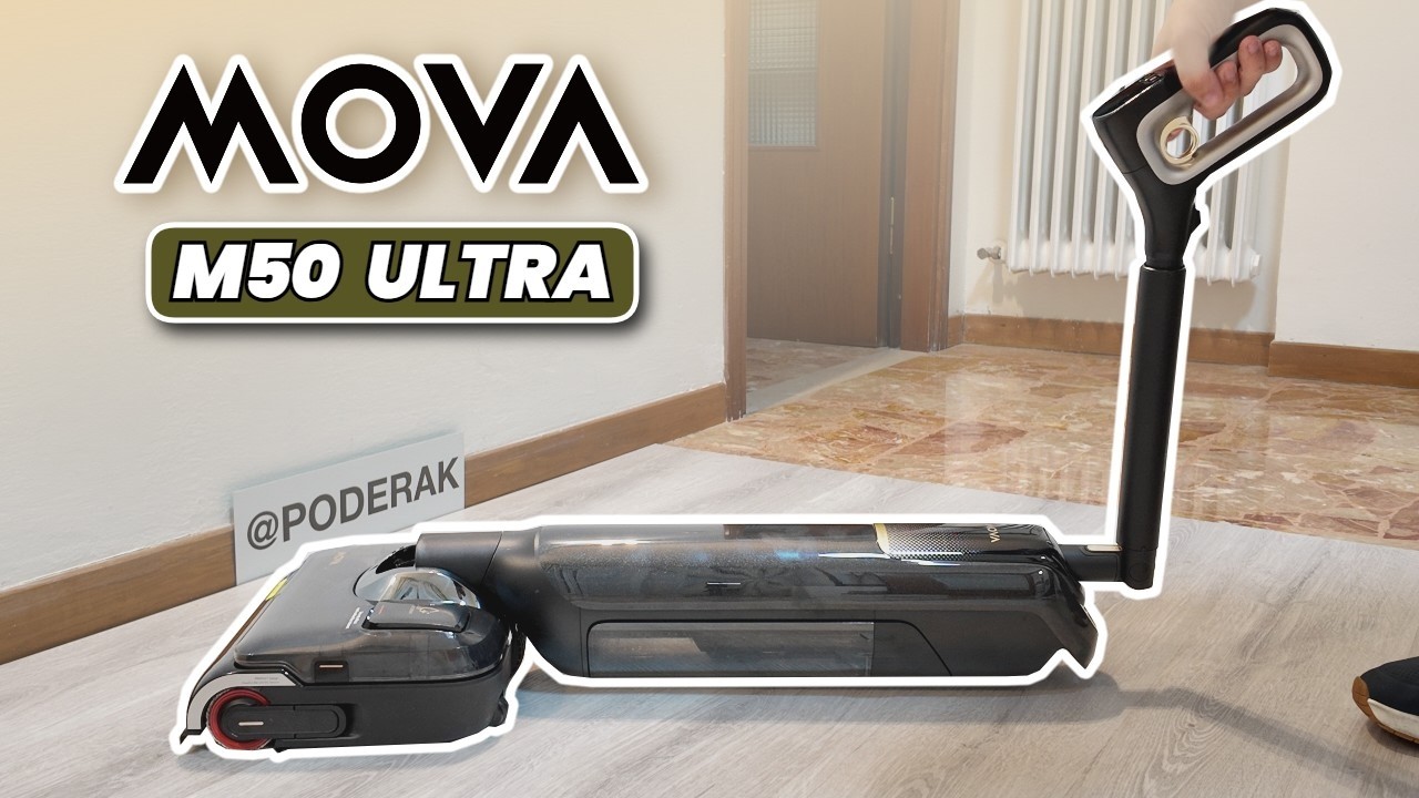 RECENSIONE COMPLETA MOVA M50 ULTRA - ASPIRA, LAVA E SI PIEGA!
