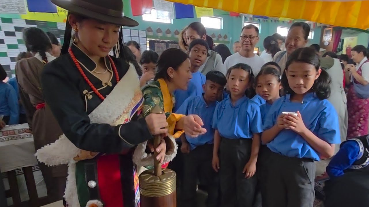 Spectacular Tibetan Cultural Exhibition | STS Bylakuppe Students & Teachers Celebrate Tradition 2025