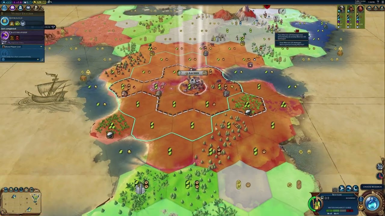 Civ VI - Playing as the Germans with MemHitman and Slick - Full Game