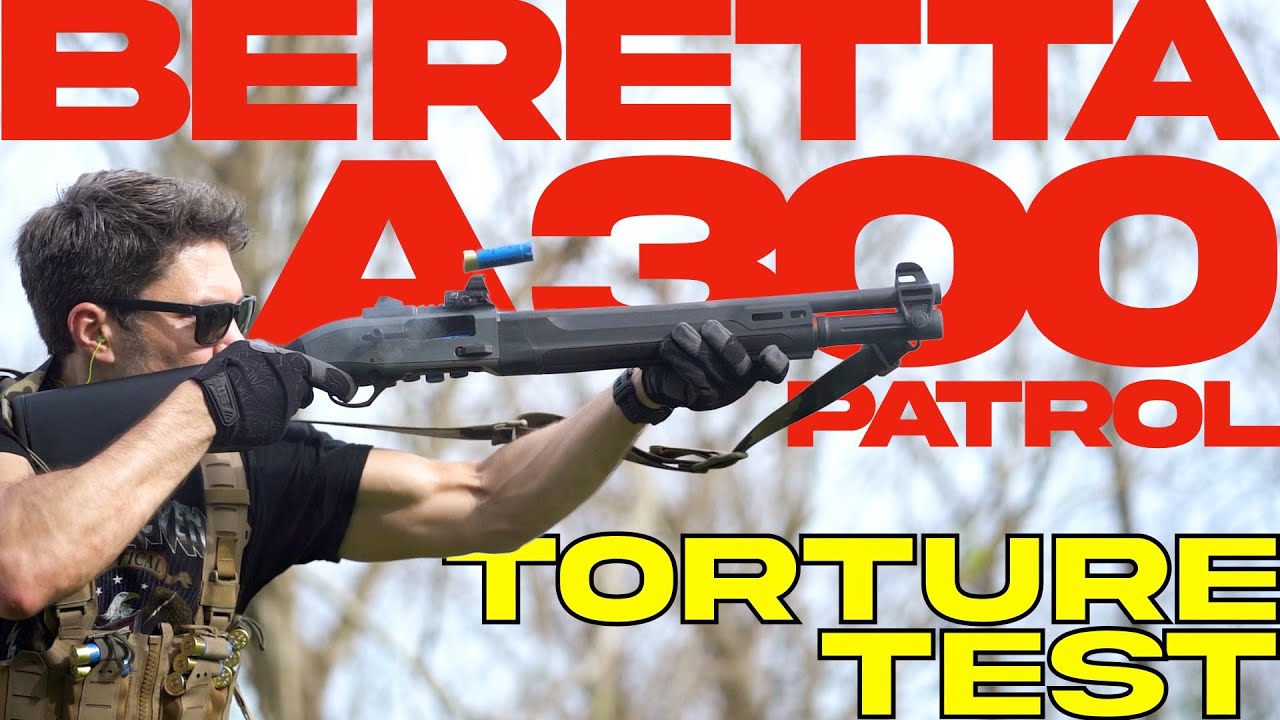 Испытание на пытки с использованием дробовика Beretta A300 Patrol
