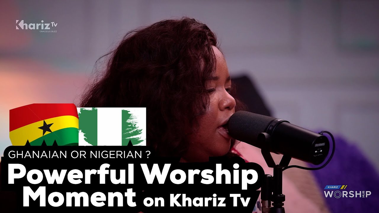 A Sound from Heaven  | Sarah Blay Powerful Worship on Khariz TV (Nigerian or Ghanaian)