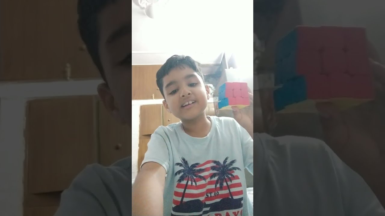 Rubics cube Trick by Aarush Arora