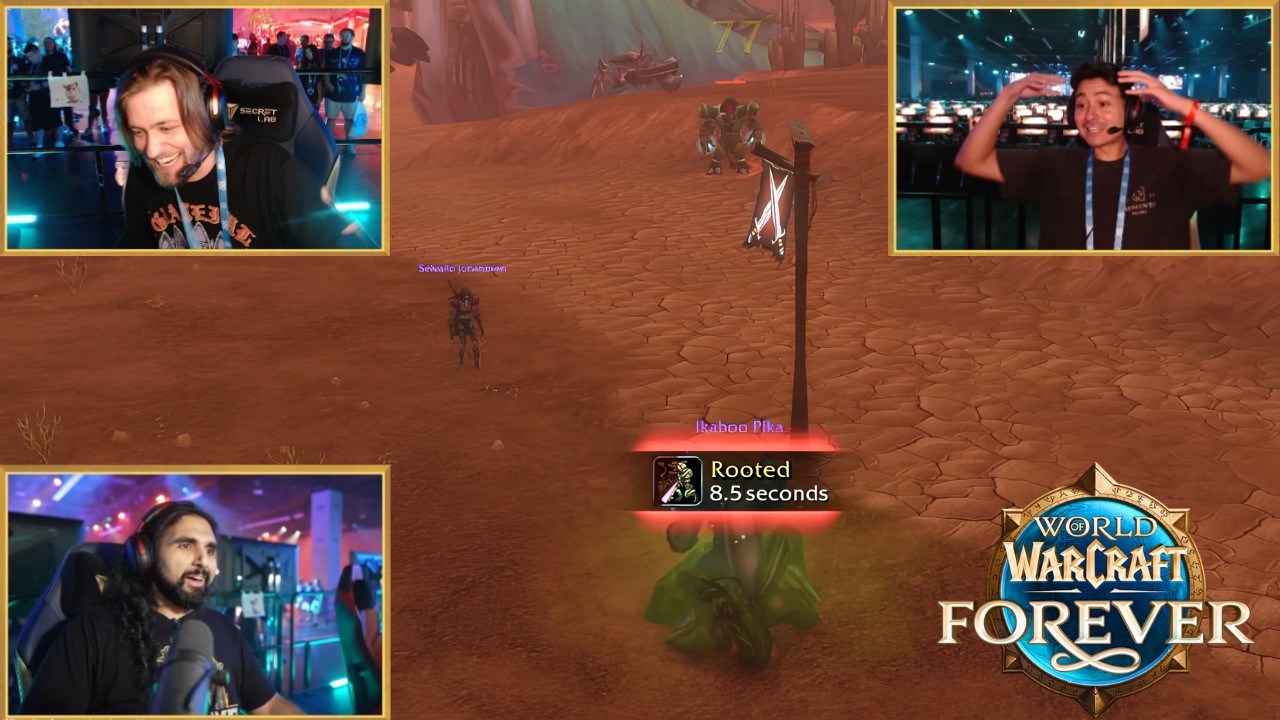 I Dueled Pikaboo and Esfand in WoW Forever