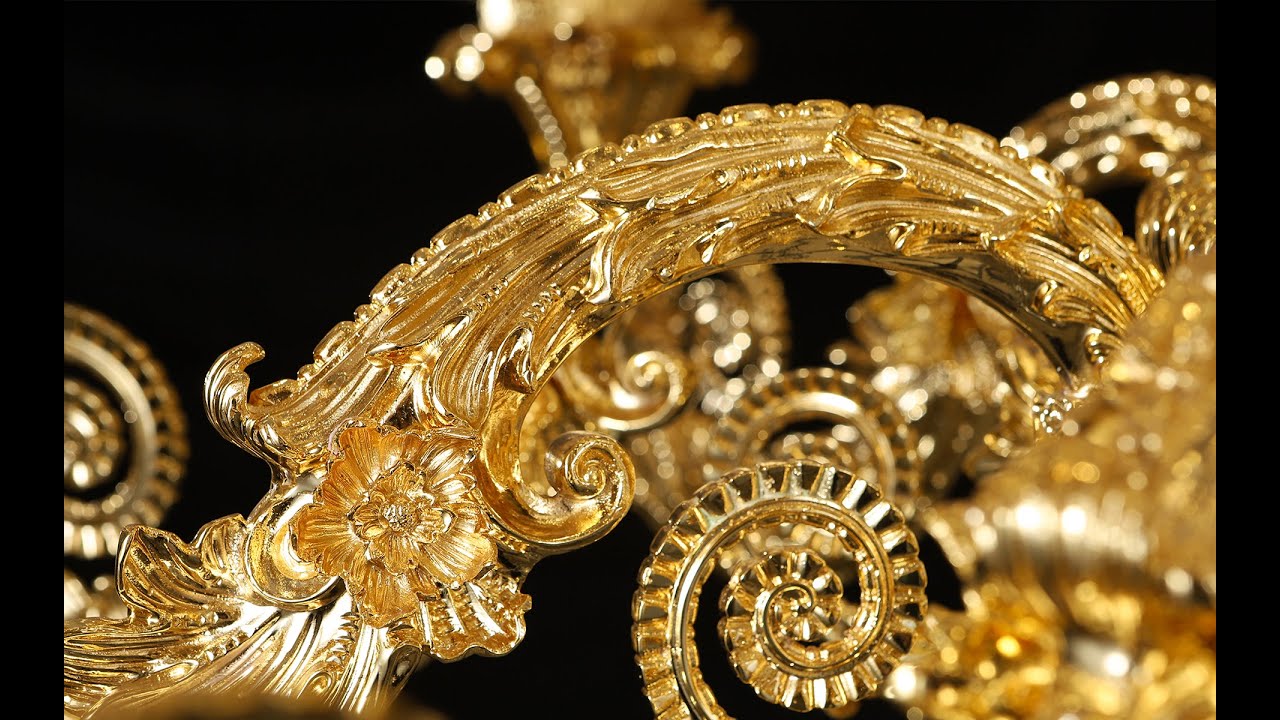 How to make classic luxury french brass chandeliers