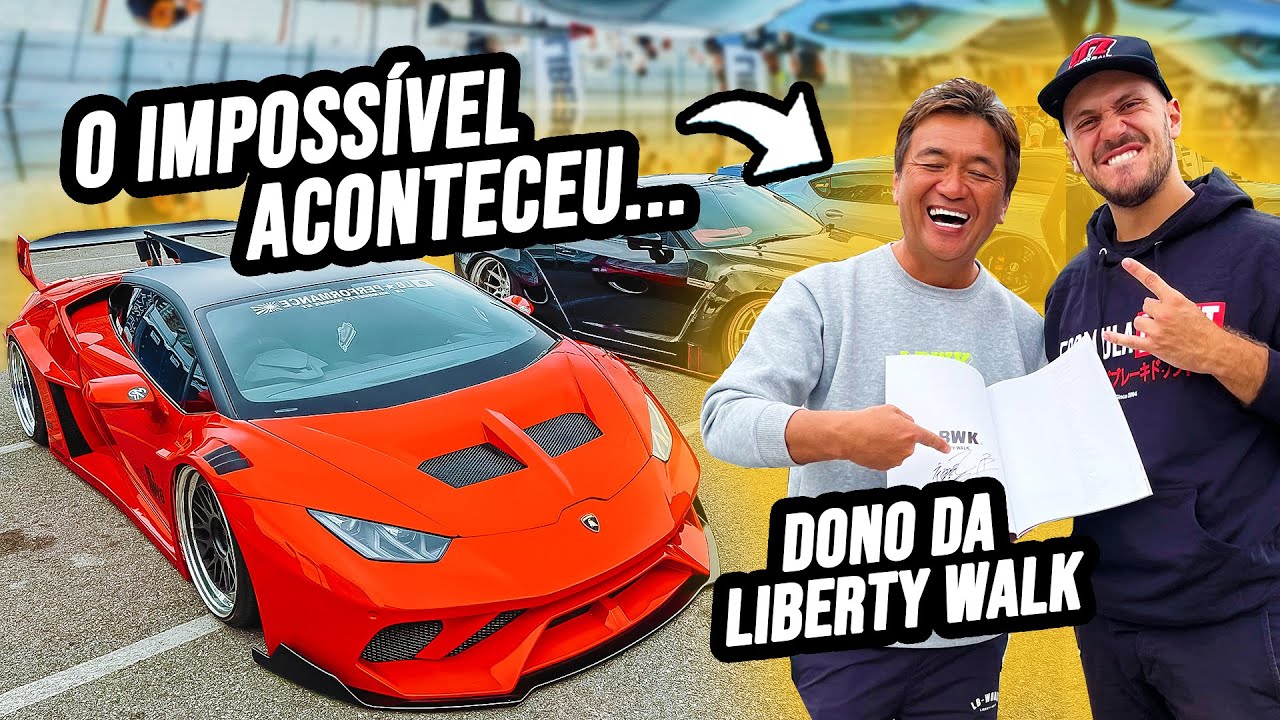 CONHECI o DONO DA LIBERTY WALK no ENCONTRO DE CARRO mais ABSURDO dos EUA 🇺🇸 - Theo Amaral