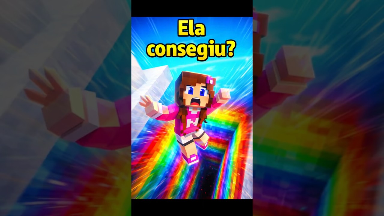 Eu DESAFIEI minha FILHA no Minecraft… Ela CONSEGUIU ?😱