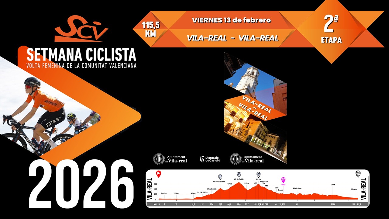 Setmana Ciclista - Volta Femenina de la Comunitat Valenciana / Etapa 2 / 13 febrero 2026