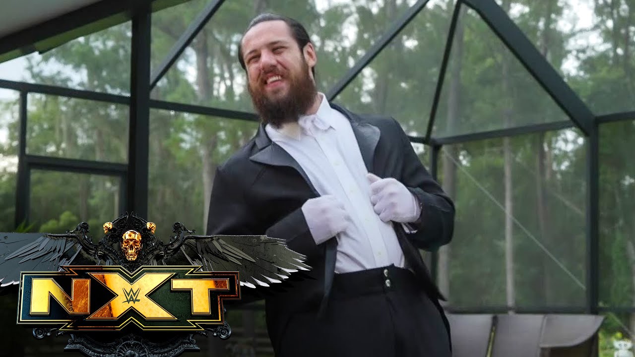 Кэмерон Граймс наслаждается своей новой ролью дворецкого LA Knight: WWE NXT, 13 июля 2021 г.