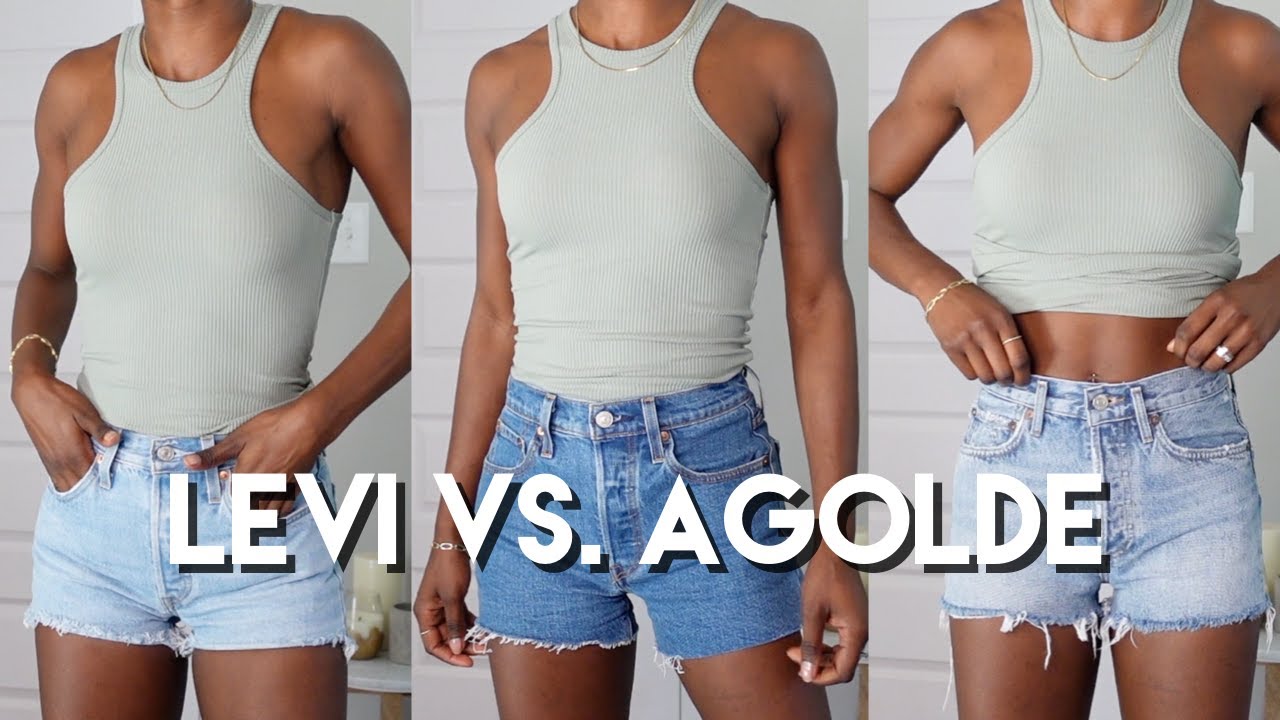 The Best Cutoff Shorts? | Levi 501, Levi Ribcage, Agolde Parker