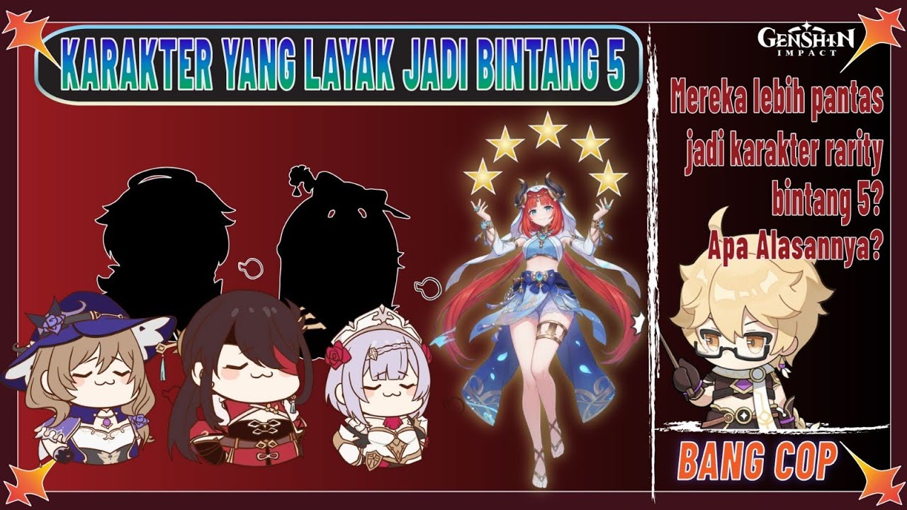 Karakter Bintang 4 Layak Jadi Bintang 5