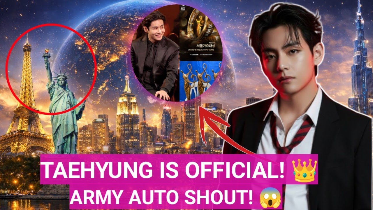 🔴 ОФИЦИАЛЬНО! Тэхён из BTS назван мировой иконой 2026 года — ARMY в восторге! 😱🏆