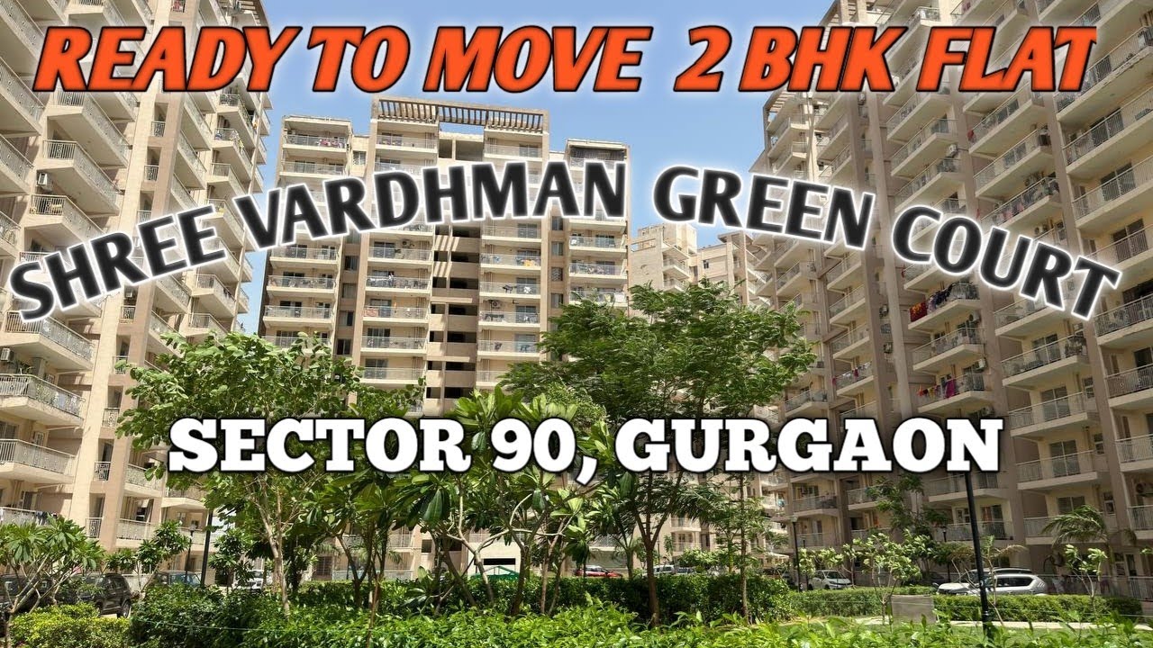 2 bhk Ready to move flat available for sale, rent in shree vardhman green court sector 90,gurgaon
