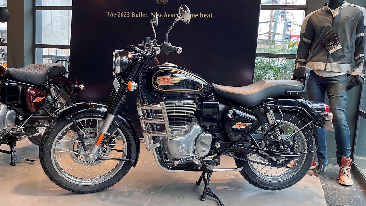 2023 Next Generation Royal Enfield Bullet 350cc Standard Black New Model Full Detailed Review Hindi
