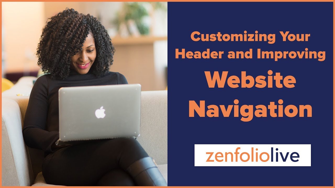 👨‍🏫 How to Customize Your Header and Improve Website Navigation - Zenfolio Live E150 | Zenfolio