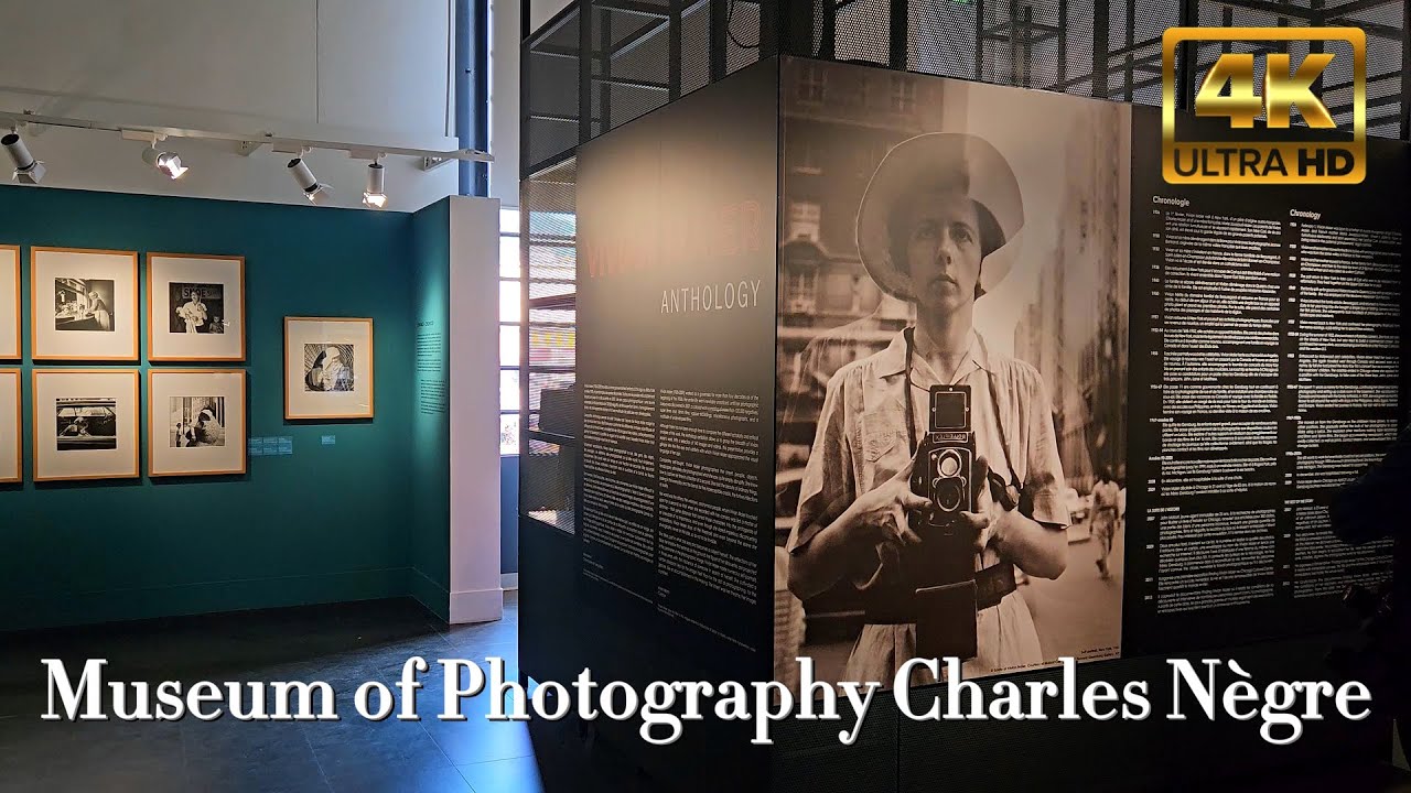 Museum of Photography Charles Nègre Nice FRANCE French Riviera Cote d'Azur 4K 60fps