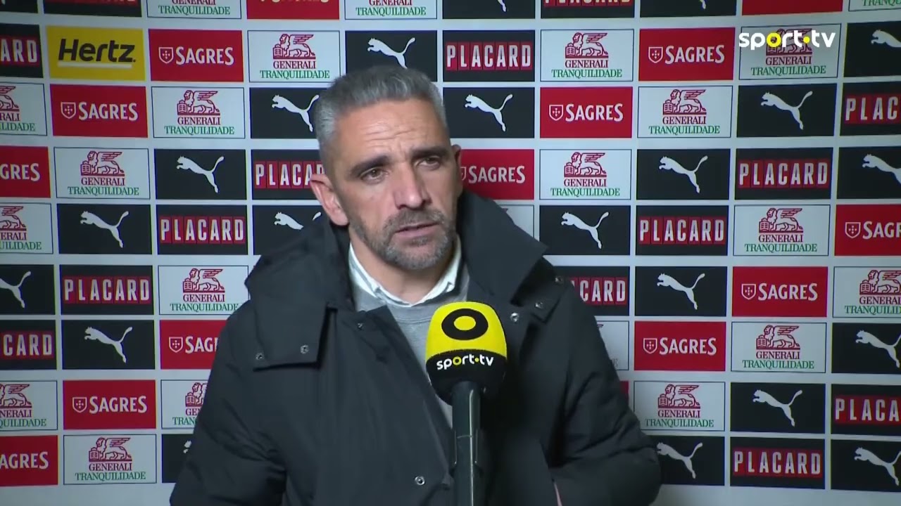 Taça de Portugal (Quartos de Final) | Sporting 3-2 AVS: Flash Interview Rui Borges