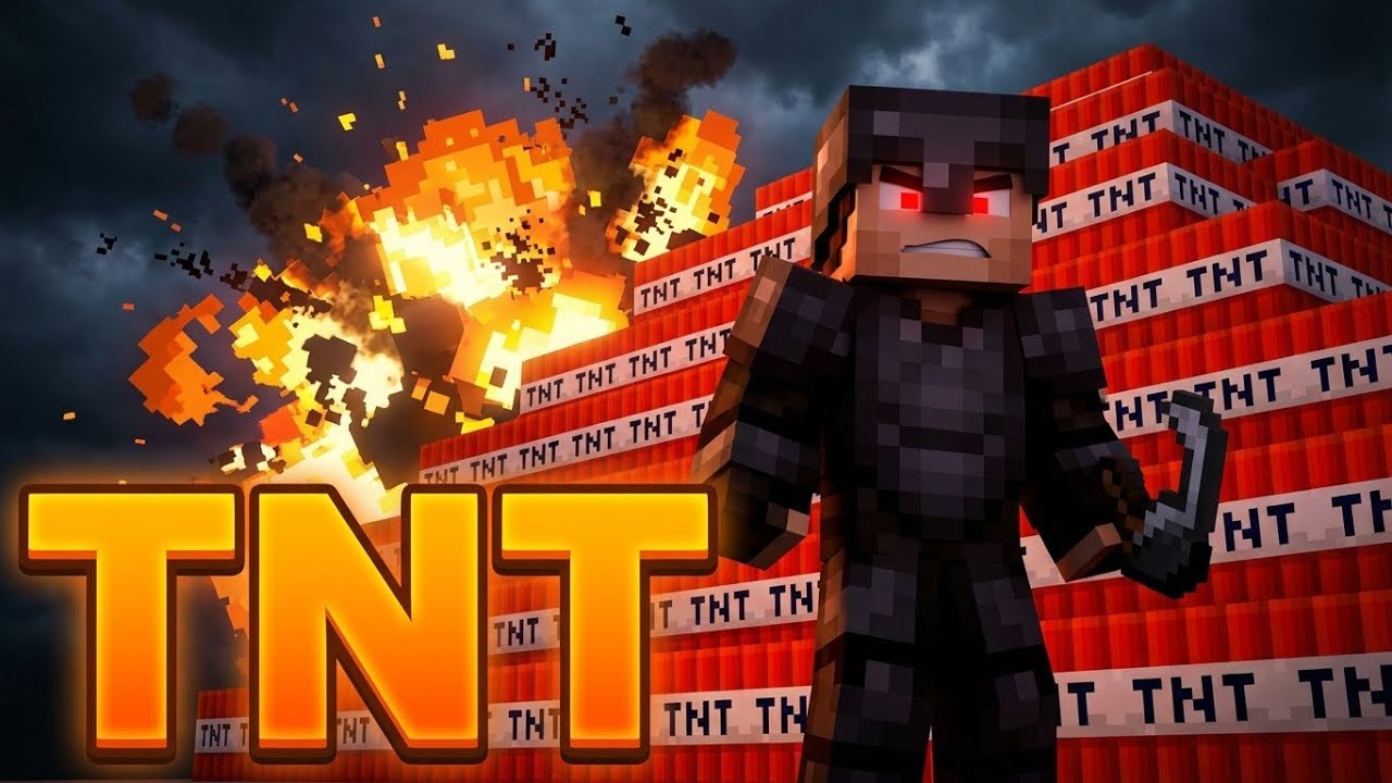 🔴Minecraft Live Mega TNT Explosion #shorts #minecraft