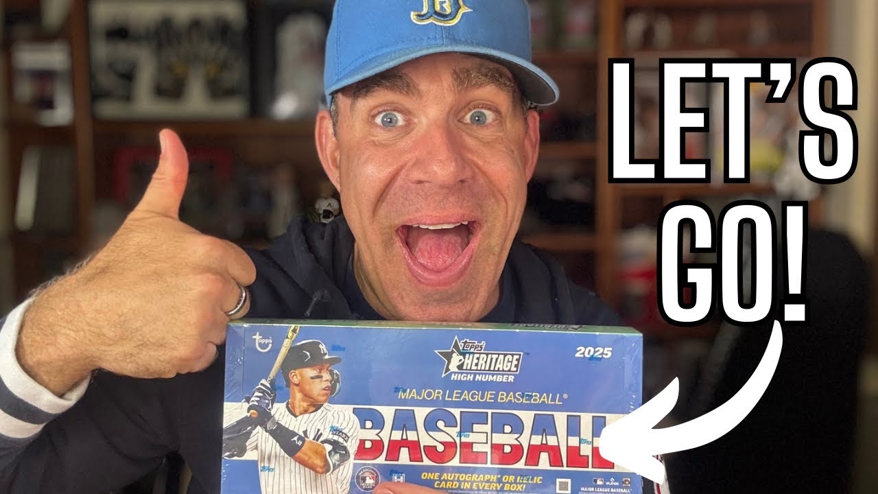 Наконец-то вышла коллекционная серия Topps Heritage High Number Hobby 2025 года!