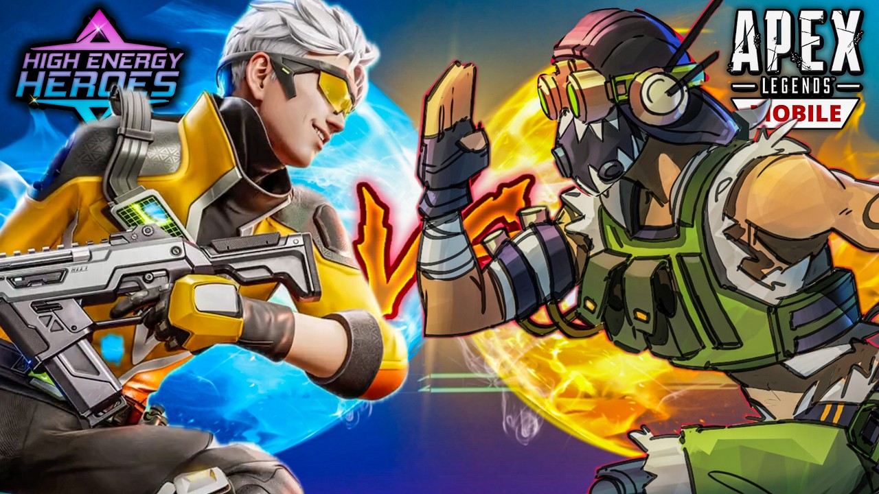 High Energy Heroes Vs Apex Legends Mobile! EA Vs Tencent!