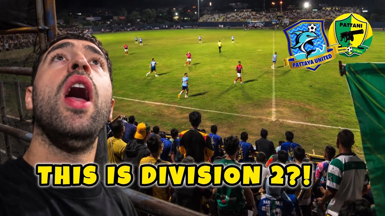 Pattaya United vs Pattani FC | Full match report | Thai League 2 atmosphere