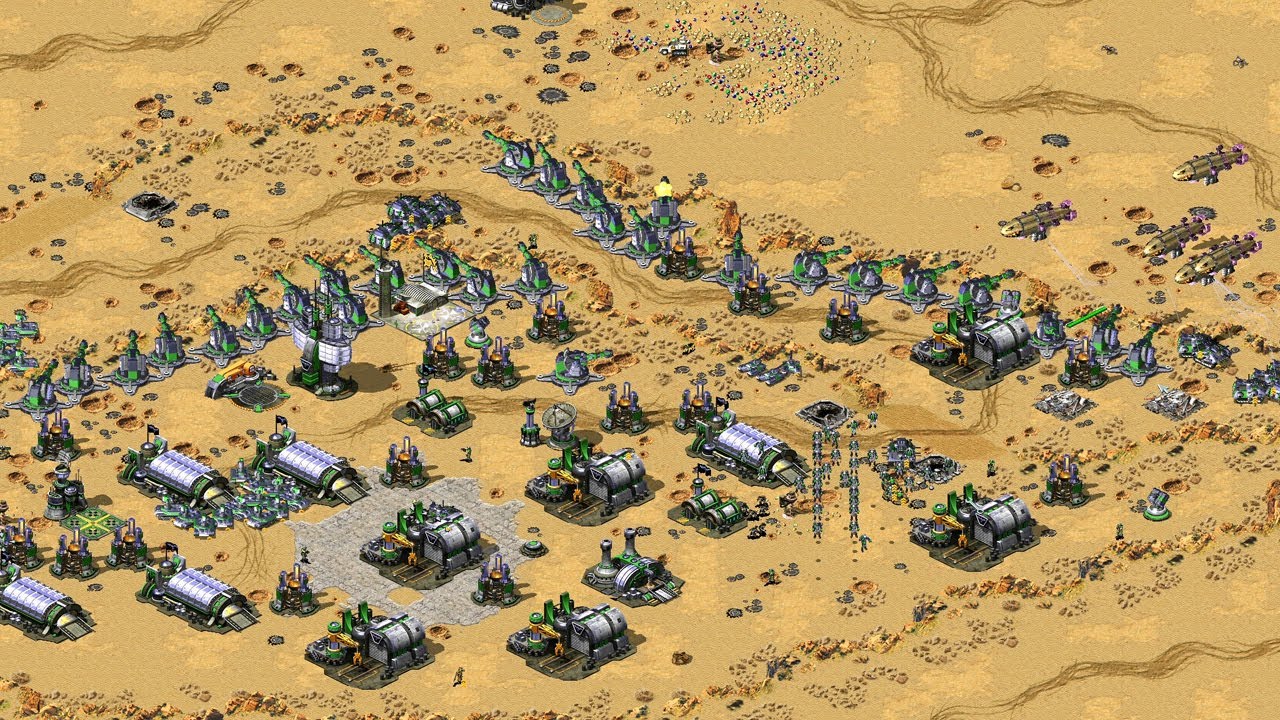 Red Alert 2 | Majestic cavon map | france | allied | Soviet