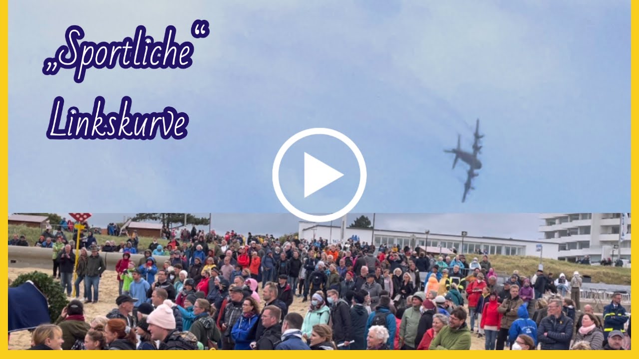 Kleine Flugschau u. Wattrennen in Duhnen Cuxhaven! 29.08.2021