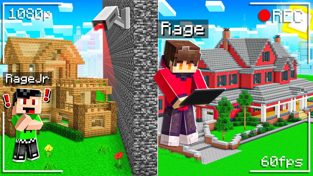 I Cheated with SECURITY CAMERAS in a Minecraft Build Battle!