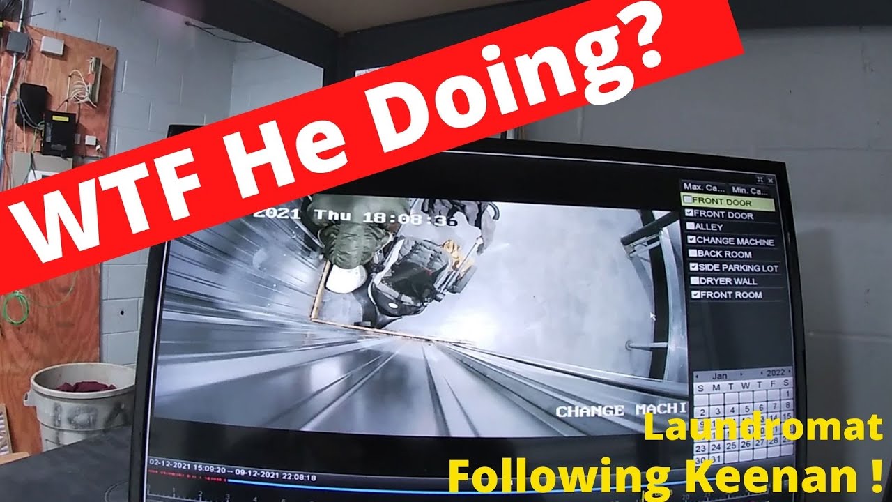 Caught Him in the Act!!! Laundromat Fun | Following Keenan!