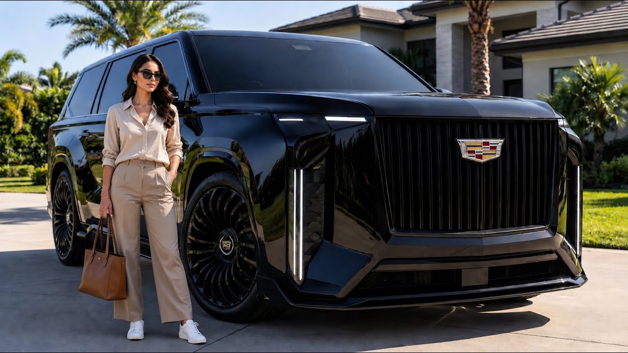 Первый взгляд на новый Cadillac Escalade 2027 года &mdash; сочетание роскоши, мощи и технологий будущего