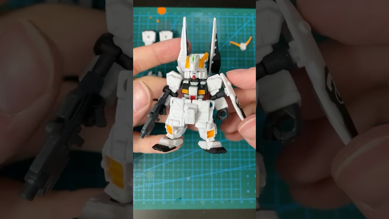 Hrududu + Hazel Custom - Mobile Suit Ensemble 3 #gundam #gashapon #gunpla #bandai