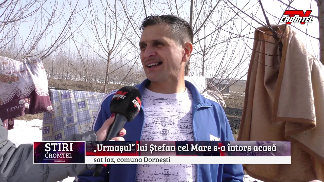 ȘTIRI CROMTEL TV - &bdquo;Urmașul lui Ștefan cel Mare&rdquo; s-a &icirc;ntors acasă acasă după 8 luni de detenție