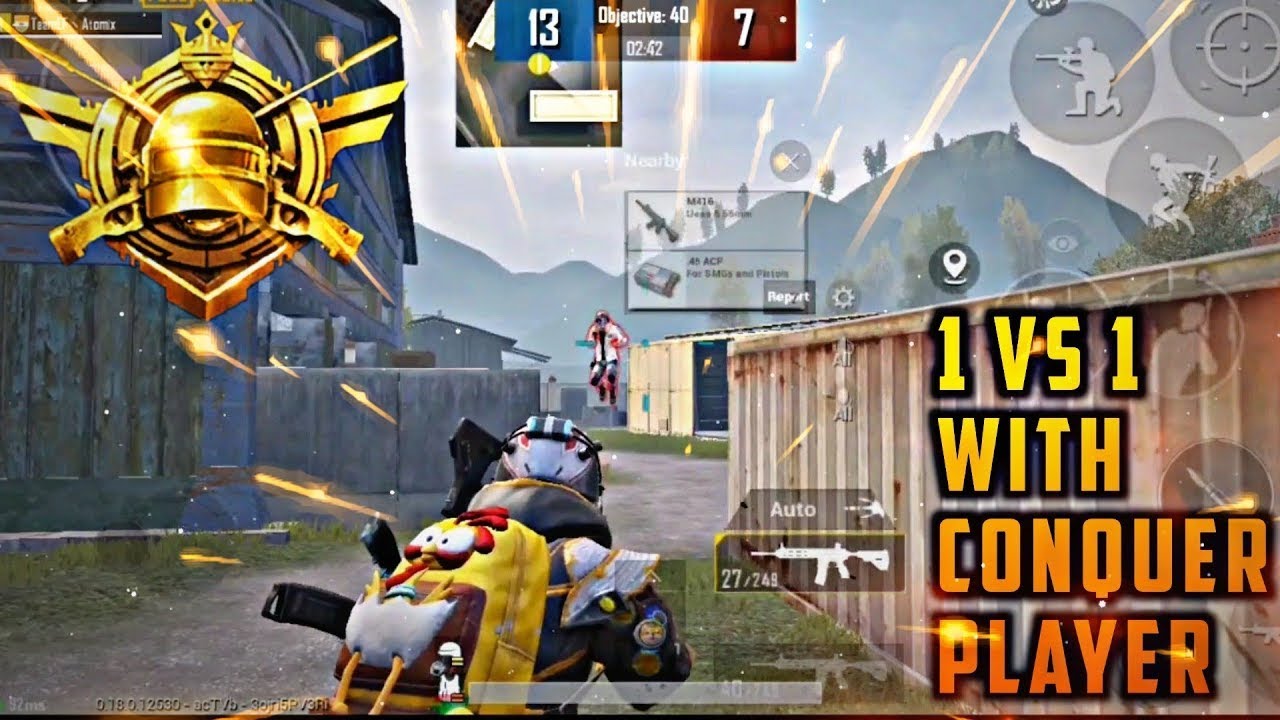 conqueror player 1 VS 1 TDM | Gameplay NOXIOUS 🔥