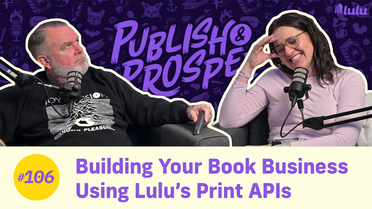Создание книжного бизнеса с использованием API для печати от Lulu | Публикуй и процветай #106