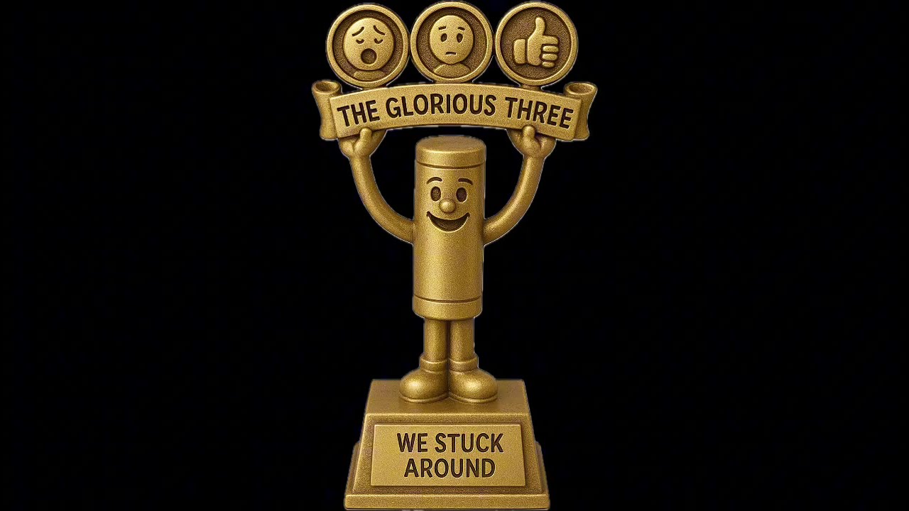 🎉 WE DID IT. THREE. SUBSCRIBERS. STRONG. 🎉 #youtubemilestone #adhesive #gluetube