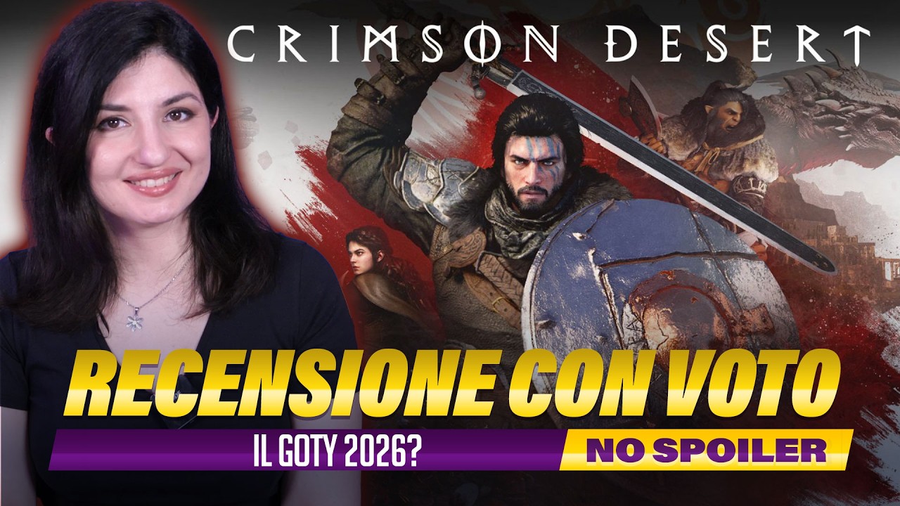 CRIMSON DESERT: FINALMENTE LA RECENSIONE CON VOTO | IL GOTY DEL 2026?