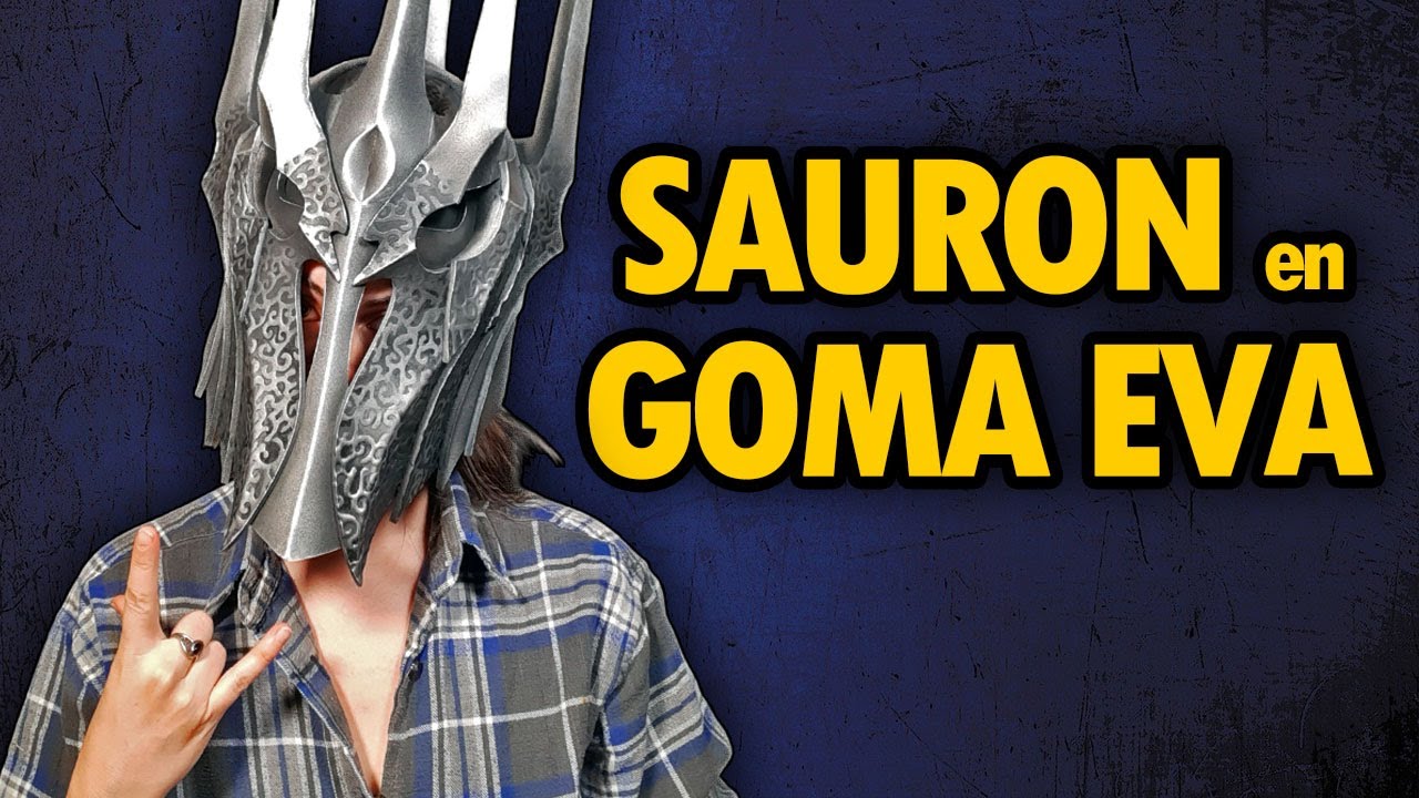 🔥Forjando el COSPLAY de SAURON en 𝗚𝗢𝗠𝗔 𝗘𝗩𝗔🔥 TUTORIAL