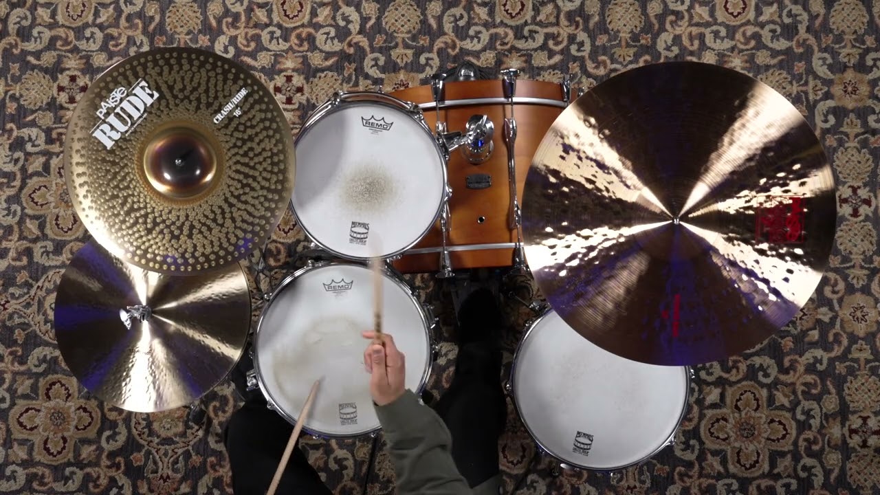 Paiste 16" Rude Crash/Ride Cymbal - 1314g (1128516-1120825D)