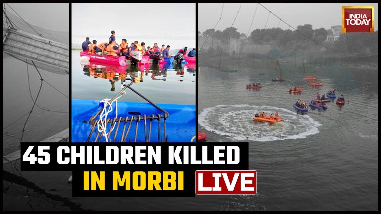 Gujarat Bridge Accident LIVE Updates | Non-Stop Coverage From Gujarat | PM Modi To Visit Morbi