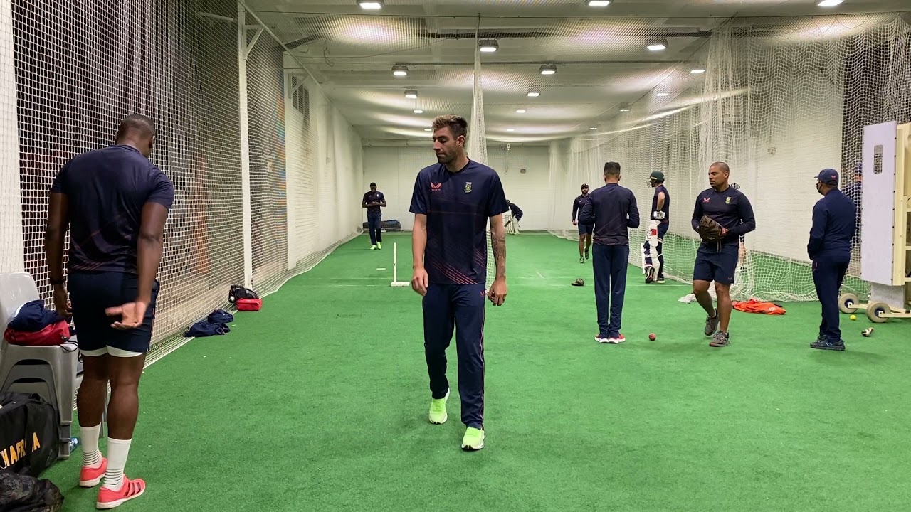Proteas Indoor Net Session ahead of South Africa vs India Boxing Day Test