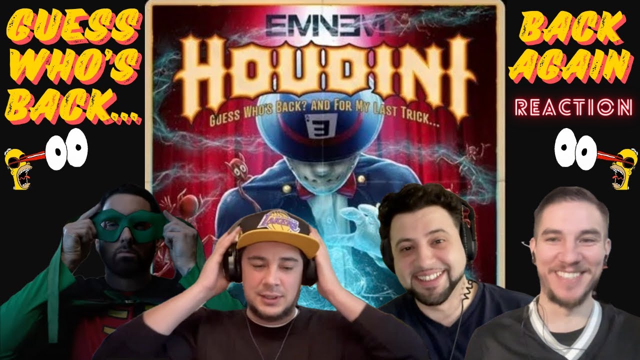 Eminem | REACTION | Houdini [Official Music Video]