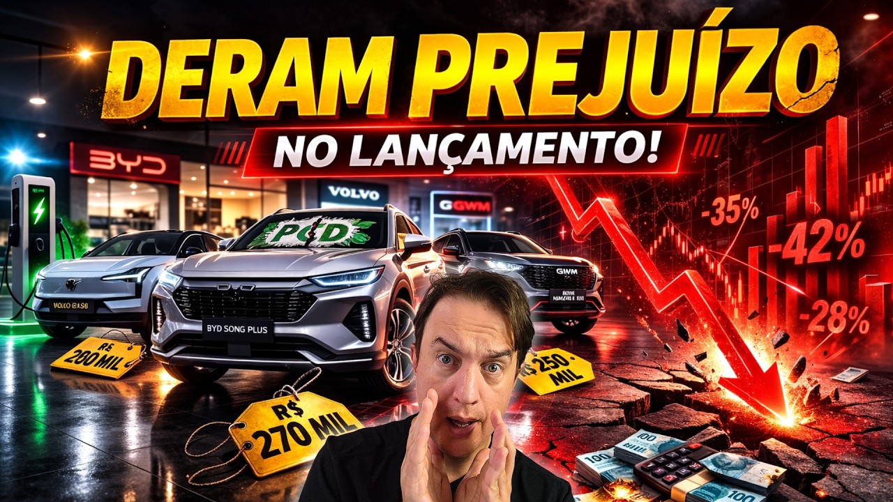 6 CARROS CHINESES QUE DERAM PREJUÍZO PARA QUEM COMPROU NO LANÇAMENTO! VEJA